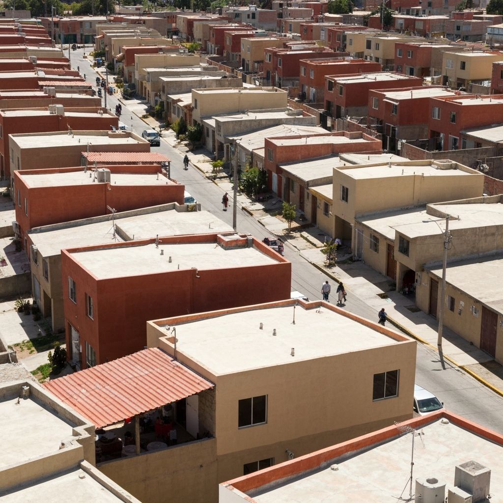 10 Condominios Cuádruplex (45 m²)